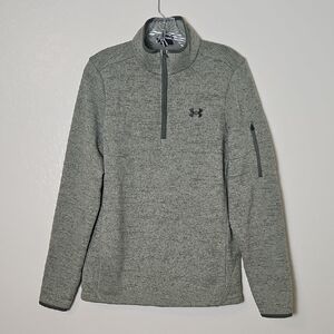 Under Armour Men's Performance Jacket in Heather Olive/ Gray
